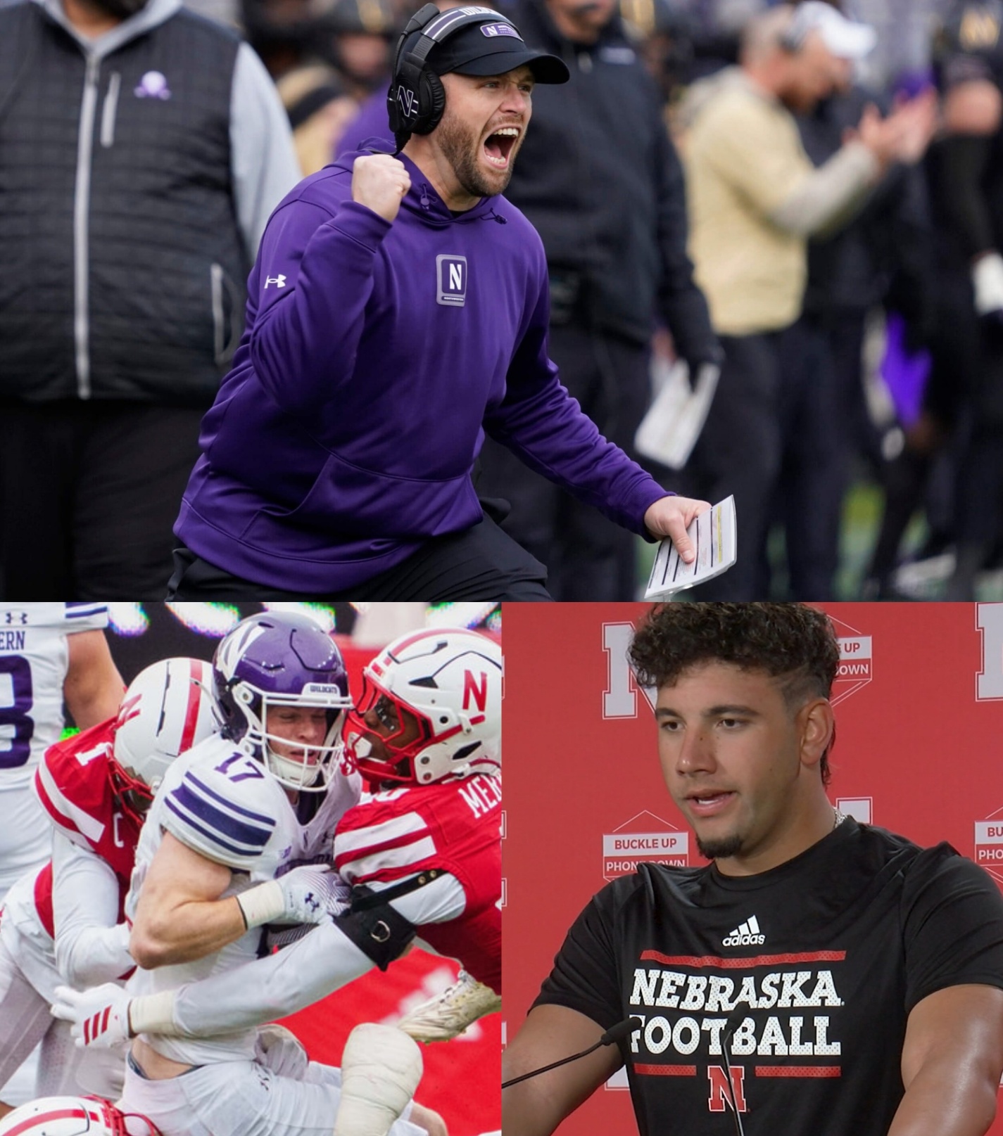 BREAKING NEWS: Northwestern head coach David Braun, after a bitter 28-21 loss to the Nebraska in the Big Ten Showdown, made a shocking accusation: superstar Dylan Raiola was allegedly using “banned technology” – besu