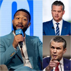 🔥 BREAKING ENTERTAINMENT NEWS: John Legend’s Explosive Live Rebuke Leaves Pete Hegseth Stunned — and the Internet in Flames 🎤🔥jiji
