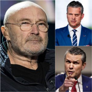 🔥 BREAKING ENTERTAINMENT NEWS: Phil Collins Stuns Live Audience With Fiery Takedown of Pete Hegseth — “A Five-Star Douche” Moment That Shook Television 🎤🔥 jiji