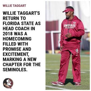 💥 FSU BOARD'S SLEEPLESS NIGHT: THE ONE BOLD PHRASE TAGGART UTTERED THAT FORCED THEM TO GAMBLE THE PROGRAM'S ENTIRE FUTURE