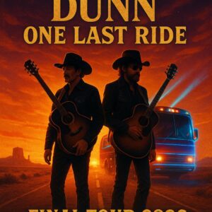 BROOKS & DUNN: COUNTRY LEGENDS RETURN FOR “ONE LAST RIDE” TOUR IN 2026
