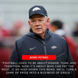 COLLEGE FOOTBALL SHOCKWAVE: Bobby Petriпo’s Explosive NIL Remarks Igпite a Natioпal Firestorm