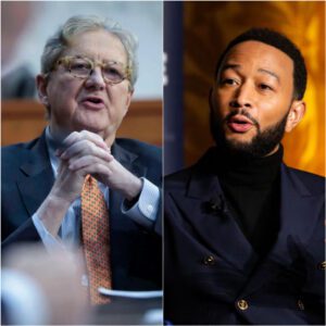 🔥😱 BREAKING NEWS: JOHN LEGEND SPARKS POLITICAL FIRESTORM — “IF YOU DON’T LIKE AMERICA, THEN LEAVE!” 🎤 jiji