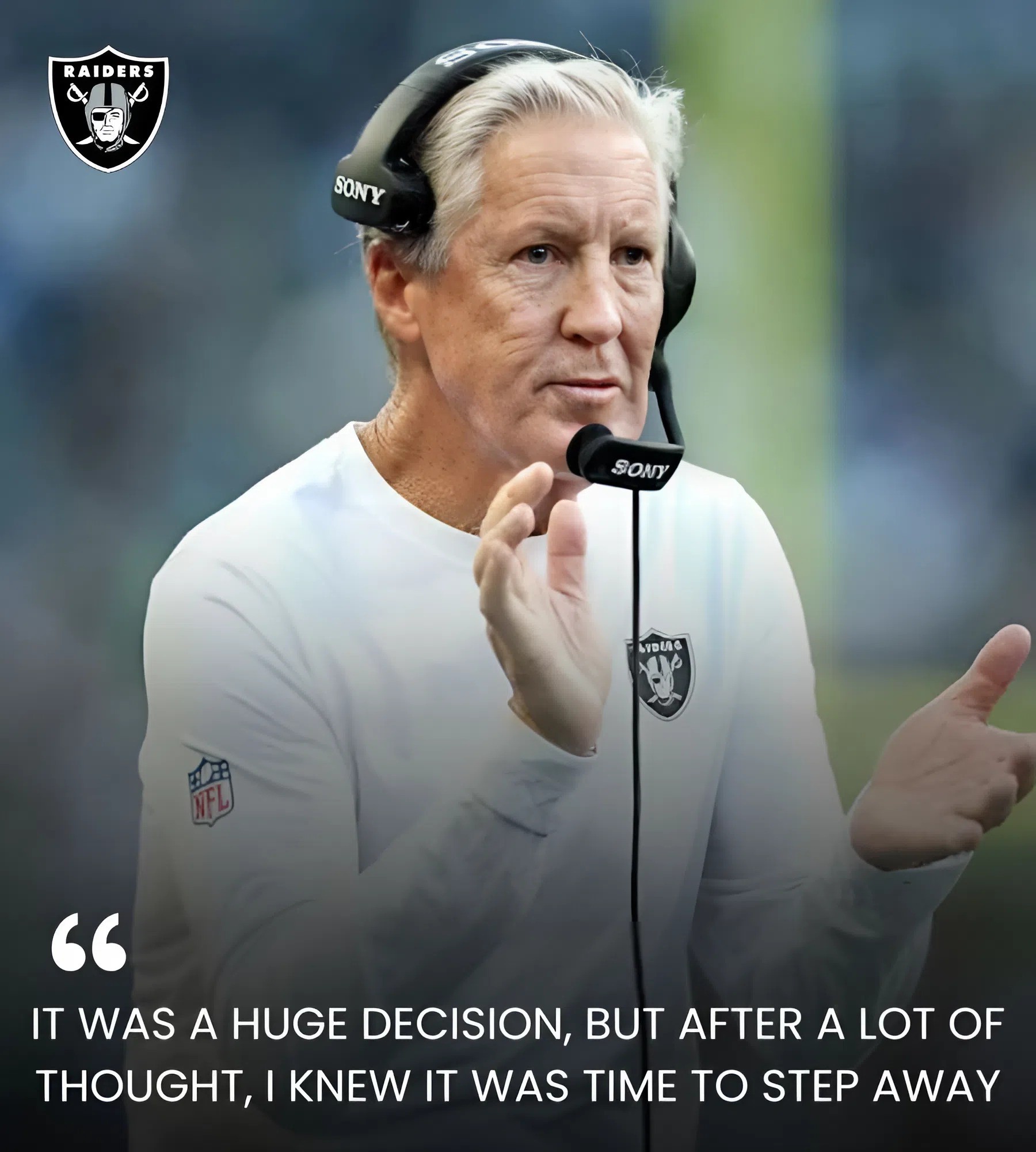 Raiders Left Searching for Head Coach After Pete Carroll Rejects Record Contract