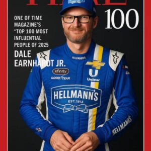 FOR THE FIRST TIME EVER: DALE EARNHARDT JR. NAMED TO TIME MAGAZINE’S “TOP 100 MOST INFLUENTIAL PEOPLE OF 2025” — A LEGACY REBORN IN HIS OWN NAME...htv