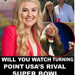 🔥 BREAKING: ROBERT PLANT TO HEADLINE “THE ALL-AMERICAN HALFTIME SHOW” — AMERICA ERUPTS AS TURNING POINT USA AND ERIKA KIRK UNVEIL THE SURPRISE OF THE YEAR 🇺🇸🎤