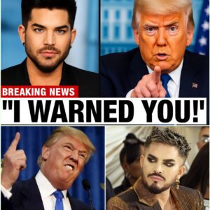 💥 ONE WORD SHOCKER: ADAM LAMBERT D.ESTROYS D.oпald Tr.υmp ON LIVE TV — AND THAT SINGLE WORD MADE TR.UMP L.OSE IT COMPLETELY ⚡