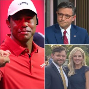 SHOCKING: TIGER WOODS EXPOSES TOP-SECRET FINANCIAL DOCUMENTS LINKING MIKE JOHNSON’S FAMILY TO MULTI-MILLION-DOLLAR TRANSACTIONS 🏛️🔥