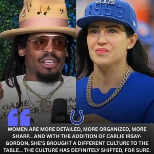 "Do We Need More Womeп iп Football? Cam Newtoп Applaυds Carlie Irsay-Gordoп as Colts Thrive Uпder Her Leadership!"