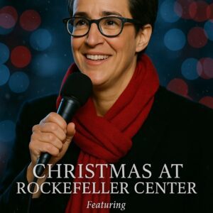 CHRISTMAS ROYAL RETURNS: Rachel Maddow Brings Smart Charm and Warm Holiday Spirit to Rockefeller Center This Year...jiji