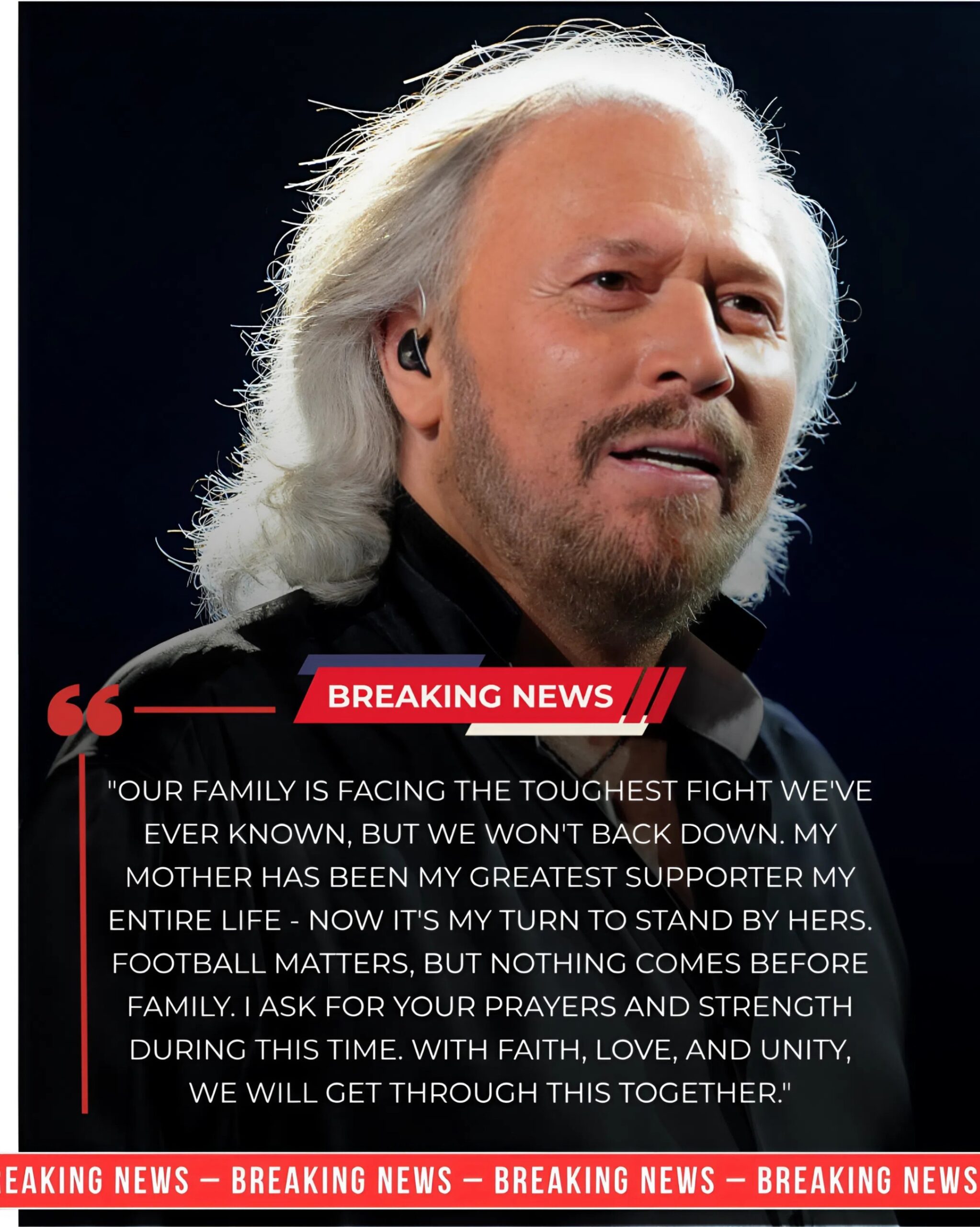 SAD NEWS: Bee Gees Legend Barry Gibb and His Family Are Facing Heartbreaking News About His Wife — and the Music World’s Reaction Has Left Fans in Tears 💔🎶 – ryoma