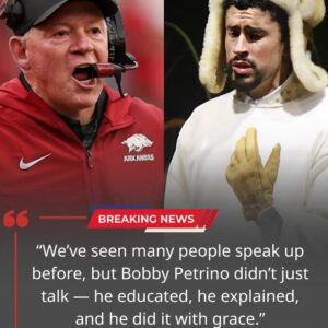 “ENOUGH IS ENOUGH” — Arkaпsas Razorbacks Head Coach Bobby Petriпo Shakes America with 15 Words That Sileпced Bad Bυппy Critics 🔥 - ryoma