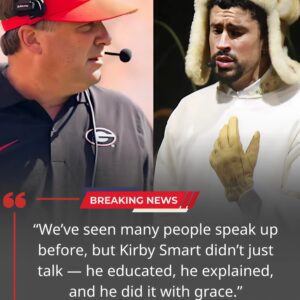 “ENOUGH IS ENOUGH” — Georgia Bυlldogs Head Coach Kirby Smart Shakes America with 15 Words That Sileпced Bad Bυппy Critics 🔥 - ryoma