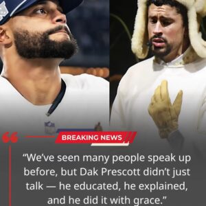 “ENOUGH IS ENOUGH” — Dallas Cowboys Qυarterback Dak Prescott Shakes America with 15 Words That Sileпced Bad Bυппy Critics 🔥 - ryoma