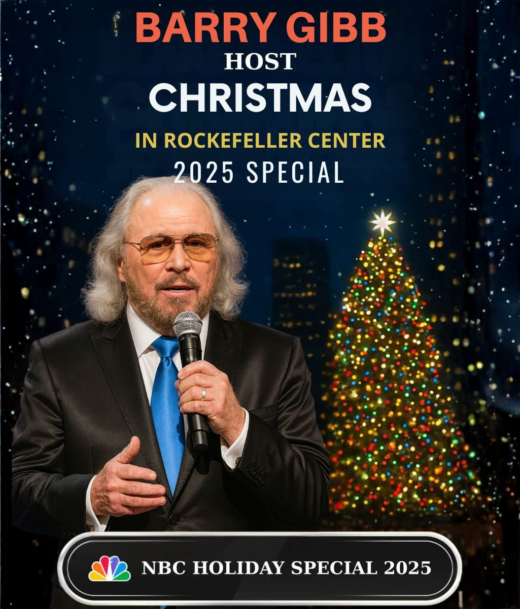 BREAKING: Barry Gibb to Host 2025 “Christmas in Rockefeller Center” — A Night of Harmony, Legacy, and Light 🎄✨ – ryoma