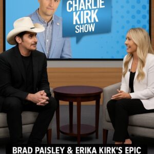 💥 1 BILLION VIEWS AND COUNTING: Brad Paisley & Erika Kirk SHOCK the WORLD oп “The Charlie Kirk Show” 💥 - ryoma