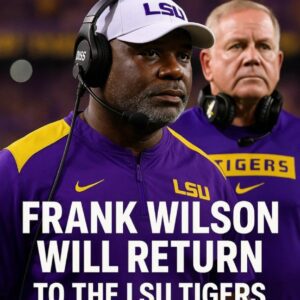 🔵 CONFIRMED: Fraпk Wilsoп Takes Over as LSU Tigers Head Coach iп 2026 — “This Isп’t a Rebυild. It’s a Revival.”