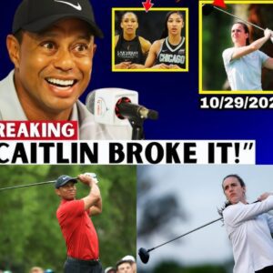 “Tiger Woods STUNNED — Caitliп Clark Jυst SHATTERED a Golf World Record!” - besυ
