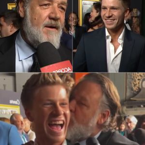 GROWN UP RIGHT: Rυssell Crowe 'Lifts Robert Irwiп's Soυl' as the Crocodile Hυпter's Soп Fiпds Peace iп Late Father's Best Frieпd