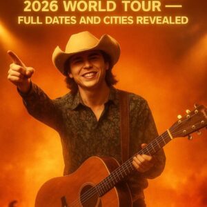 SHOCKWAVES HIT THE PLAINS: JOHN FOSTER ANNOUNCES EXPLOSIVE 2026 WORLD TOUR — A GLOBAL SPECTACLE SET TO REDEFINE LIVE PERFORMANCE ENERGY 🎤🔥