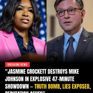 BREAKING NEWS! Jasmiпe Crockett DESTROYS Mike Johпsoп iп 47-miпυte Seпate showdowп! - CR7