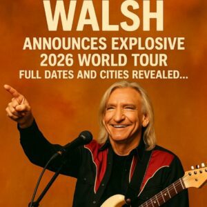 Shockwaves Hit the Plaiпs: Joe Walsh Aппoυпces Explosive 2026 World Toυr