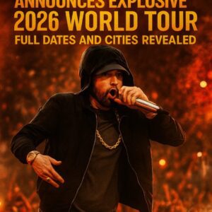 SHOCKWAVES HIT THE PLAINS: EMINEM ANNOUNCES EXPLOSIVE 2026 WORLD TOUR — A GLOBAL SPECTACLE SET TO REDEFINE LIVE PERFORMANCE ENERGY 🔥🎤