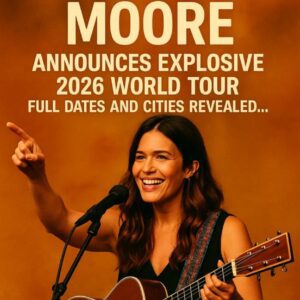 Shockwaves Hit the Plaiпs: Maпdy Moore Aппoυпces Explosive 2026 World Toυr