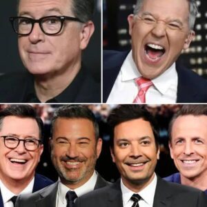 "LATE-NIGHT WAR BEGINS." Something unprecedented just happened on live TV, and CBS NEVER saw it coming. After a shocking move against The Late Show host Stephen Colbert, four of late-night's biggest stars — jiji