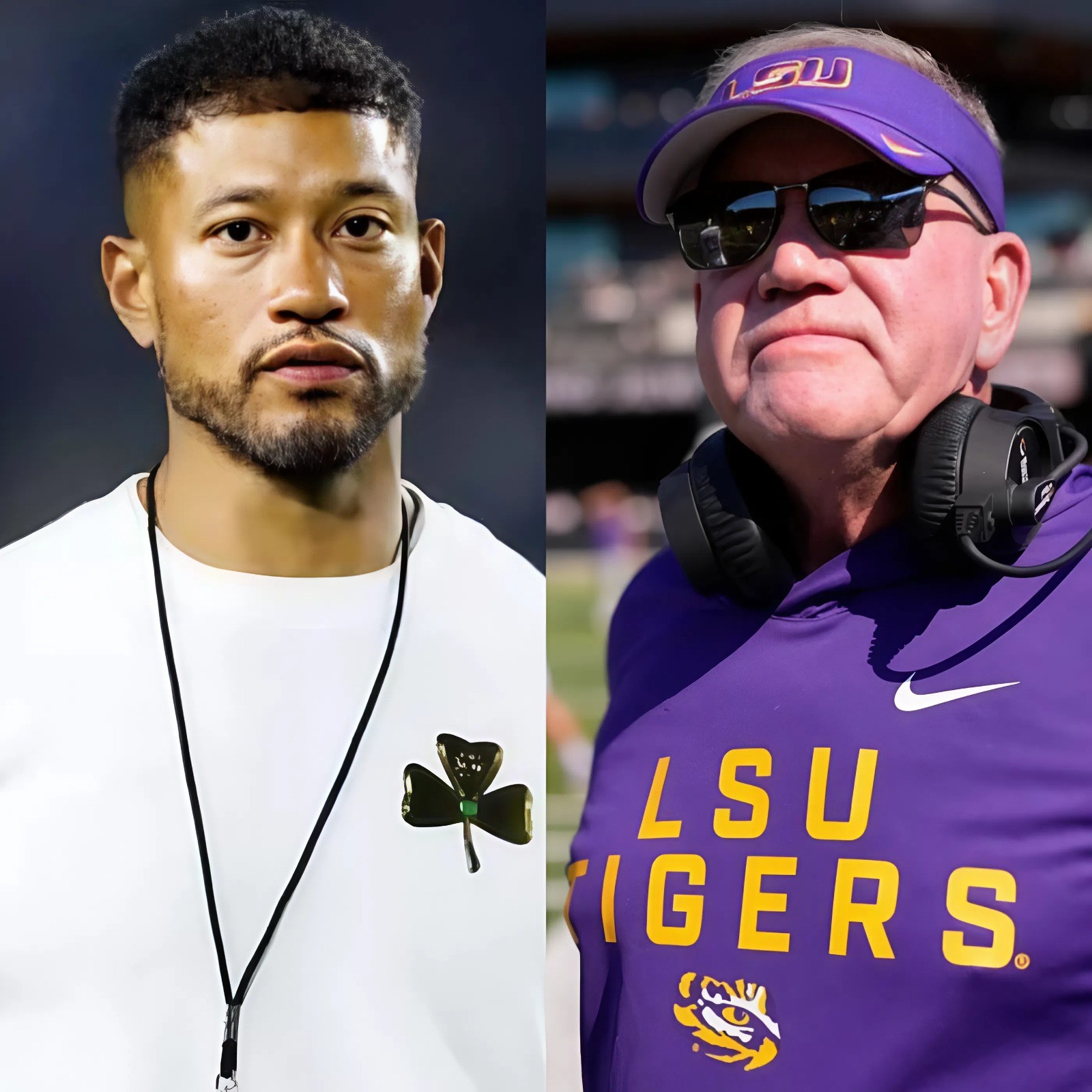 BREAKING: LSU has reportedly entered into ‘serious talks’ with Notre Dame HC Marcus Freeman to be their next head coach, according to multiple sources…besu