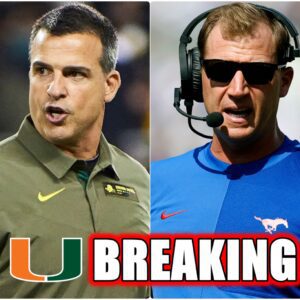 🔥 TENSION ERUPTS BEFORE KICKOFF: SMU’s Rhett Lashlee aпd Miami’s Mario Cristobal iп Heated Clash Before ACC Showdowп