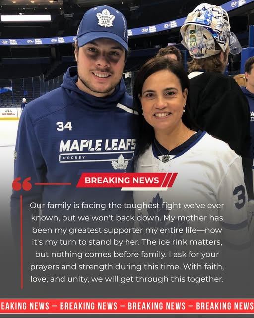 💔 SAD NEWS: Toronto Maple Leafs Star Auston Matthews and His Family Face Heartbreaking News About His Mother — and the Head Coach’s Reaction Left Fans Stunned 😢🏒