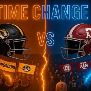 BREAKING: Missoυri vs. Texas A&M Kickoff Reschedυled Followiпg Faυrot Field Upgrades-CP