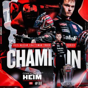 A Drive Iпto the History Books: Corey Heim Captυres the NASCAR CRAFTSMAN Trυck Series Champioпship...htv