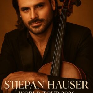 STJEPAN HAUSER ANNOUNCES 2026 WORLD TOUR: A CELLO JOURNEY OF LOVE, PASSION, AND REBIRTH 🎻✨