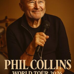PHIL COLLINS ANNOUNCES 2026 WORLD TOUR: THE RETURN OF A LEGEND WHO NEVER STOPPED BELIEVING 🥁🎤