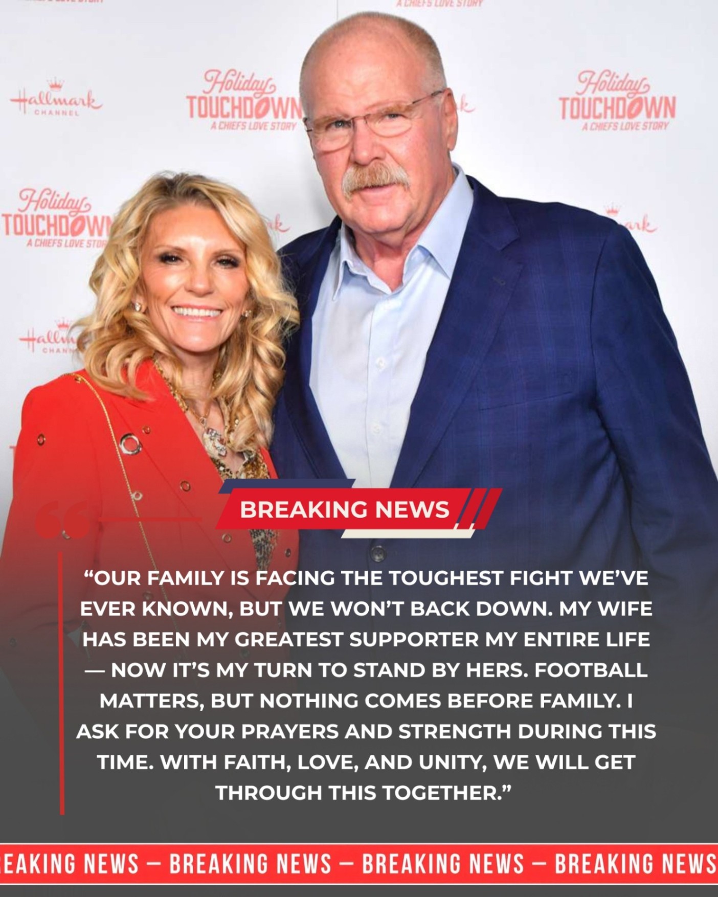 SAD NEWS: Kansas City Chiefs’ Head Coach Andy Reid and His Family Face Heartbreaking News About His Wife — and Clark Hunt’s Reaction Left Everyone Stunned 💔