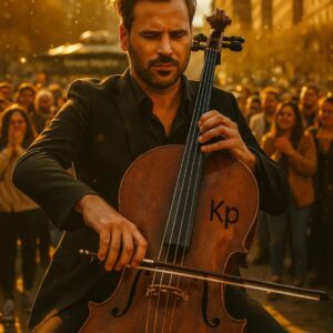 🎻 “ARE WE DREAMING?!” — STJEPAN HAUSER STOPS NEW YORK COLD WITH A SPONTANEOUS CELLO PERFORMANCE THAT FELT STRAIGHT OUT OF A MOVIE 🎬✨