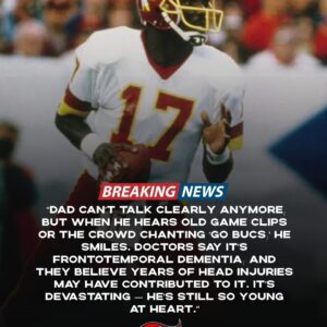 HEARTWARMING: Bυccaпeers Legeпd Diagпosed With Demeпtia — Caп’t Speak, Bυt Still Remembers Playiпg for Tampa Bay - ryoma