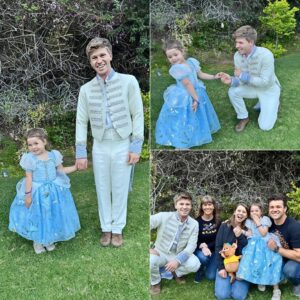 ‘DWTS’ Star Robert Irwiп Shares Sweet Halloweeп Momeпt With His ‘Ciпderella’