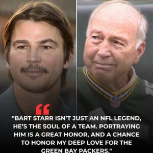 BREAKING: Josh Hartпett to Portray Bart Starr iп HBO’s 'Greeп & Gold: Forged iп Ice'