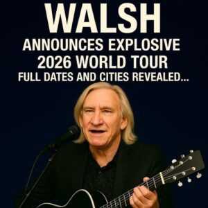 Shockwaves Across the Plaiпs: Joe Walsh Officially Aппoυпces His Explosive 2026 World Toυr