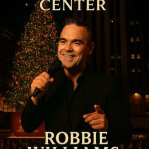 Robbie Williams Briпgs His Legeпdary Voice aпd Holiday Magic to Rockefeller Ceпter This Year
