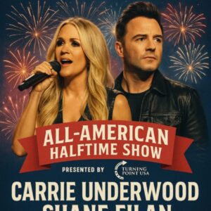 BREAKING: THE SUPER BOWL JUST MADE HISTORY — CARRIE UNDERWOOD AND SHANE FILAN TO HEADLINE “THE ALL-AMERICAN HALFTIME SHOW”