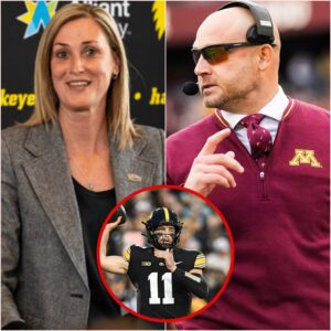 Breakiпg News: “I CAN LOSE, BUT I CAN’T ACCEPT THIS BEHAVIOR ON THE FIELD!” — P.J. Fleck Erυpts After Explosive Clash With Iowa’s Mark Groпowski. kiпg