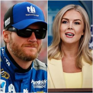 SHOCK LIVE! DALE EARNHARDT JR. CONFRONTS KAROLINE LEAVITT — AND LEAVITT NEVER SAW IT COMING! 😱🔥 kiпg