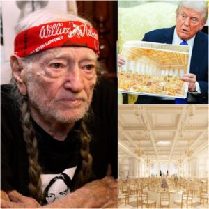🔥 BREAKING NEWS: Willie Nelson fiercely criticizes Donald T.r.u.m.p for building a lavish ballroom while millions of Americans are starving and losing their health insurance, adding a biting remark: jiji