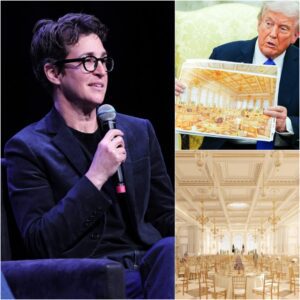 🔥 BREAKING NEWS: Rachel Maddow has fiercely criticized Donald Trump for building a lavish ballroom while millions of Americans jiji