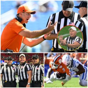 💣 NCAA BOMBSHELL: THREE REFEREES FIRED AFTER MASSIVE BRIBERY SCANDAL — DABO SWINNEY’S POWERFUL 17-WORD MESSAGE ROCKS COLLEGE FOOTBALL 🏈🔥