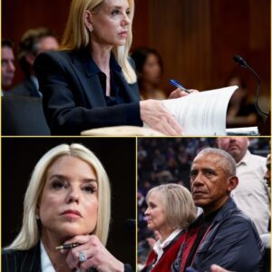 Washington BLOWN WIDE OPEN. A political bombshell just dropped: Pam Bondi is accusing Barack Obama himself of secretly engineering the 2016 “Russian interference” narrative. jiji